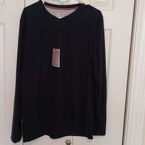 Truly. Blue long sleeve tee